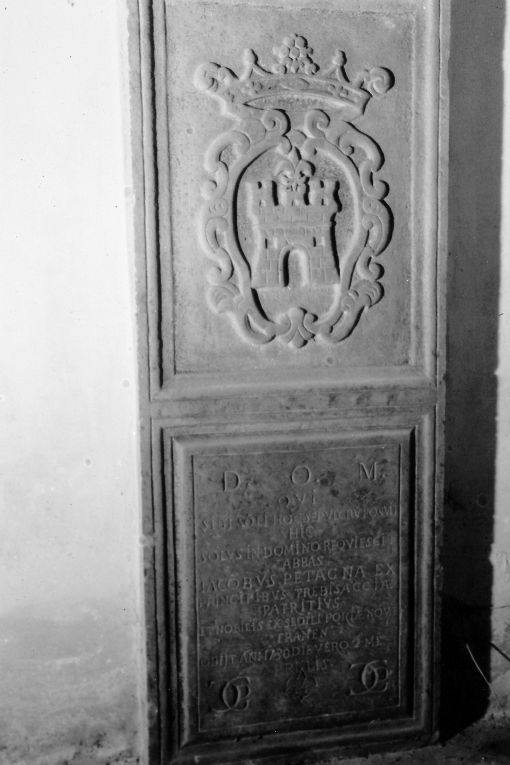 lastra tombale - ambito pugliese (sec. XVIII)