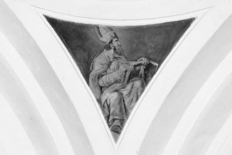 Sant'Agostino (dipinto) di Gliri Nicola (e aiuti) (seconda metà sec. XVII)