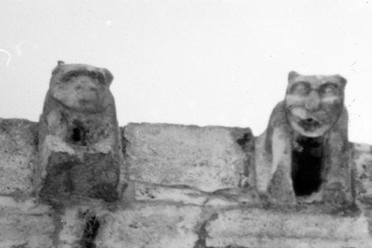 Orso (mensola, serie) - ambito pugliese (fine sec. XII)