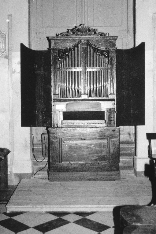 organo positivo - produzione pugliese (seconda metà sec. XVII)