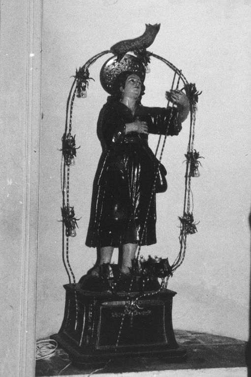 San Nicola Pellegrino (statua) - produzione pugliese (fine/inizio secc. XVIII/ XIX)