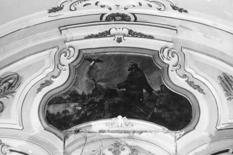 San Francesco d'Assisi riceve le stimmate (dipinto) - ambito pugliese (sec. XVIII)