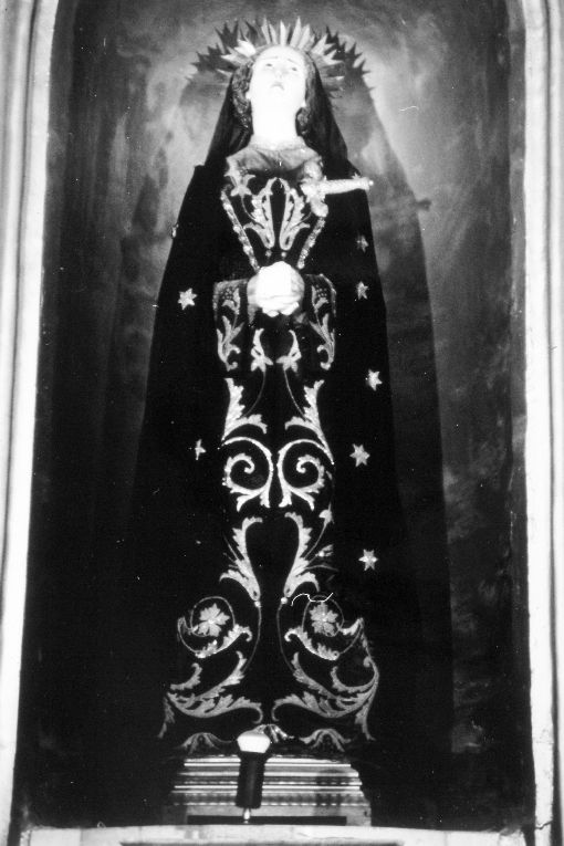 madonna Addolorata (statua) - ambito pugliese (prima metà sec. XIX)