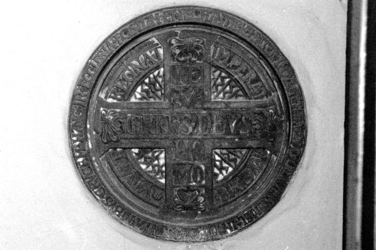 Croce (targa devozionale) - ambito pugliese (sec. XX)