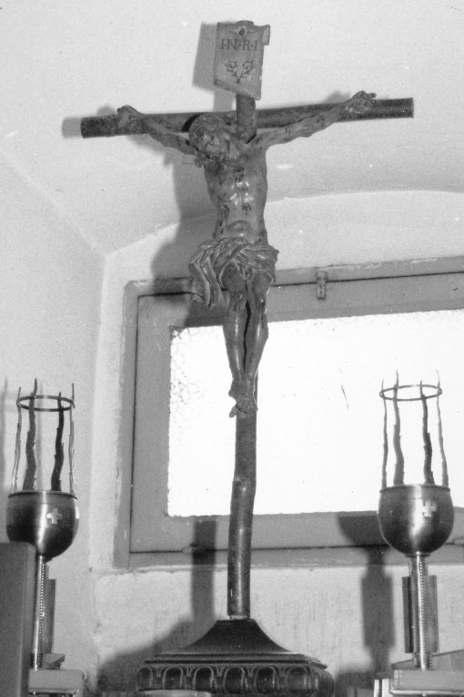 Cristo crocifisso (crocifisso) - ambito pugliese (fine/inizio secc. XVIII/ XIX)