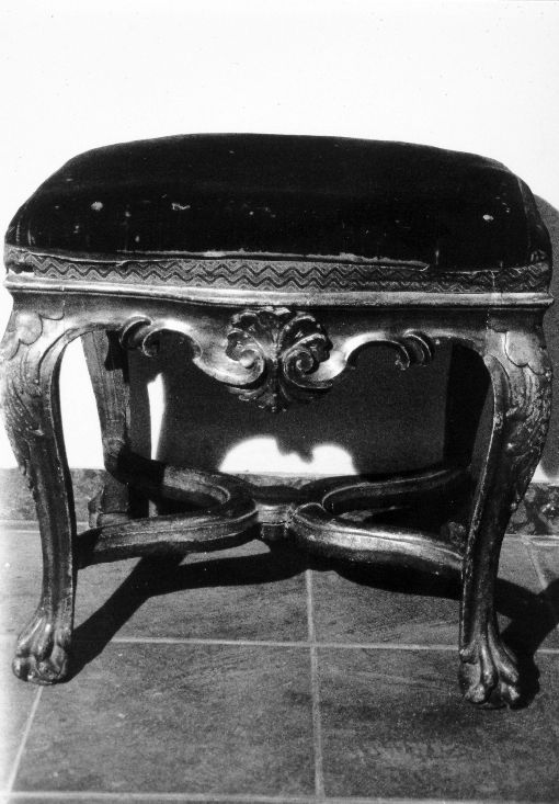 sgabello, coppia - produzione pugliese (fine sec. XVII)