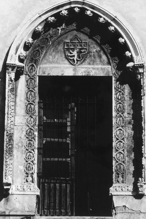 mostra di finestra - ambito pugliese (sec. XV)