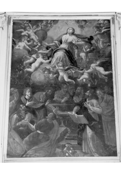 Assunzione di Maria Vergine, assunzione della Madonna (dipinto) - produzione pugliese (sec. XVIII)