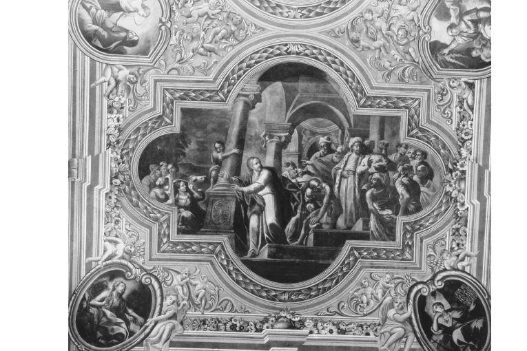 Cristo e l'adultera (dipinto) - produzione pugliese (sec. XVIII)