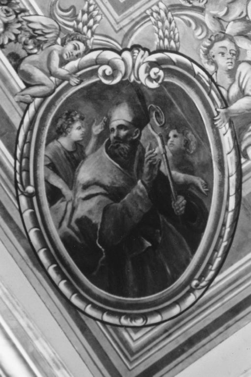 Santo Vescovo (dipinto) - produzione pugliese (sec. XVIII)