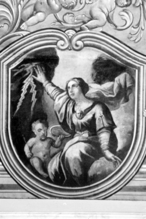 Santa Barbara (dipinto) - produzione pugliese (sec. XVIII)