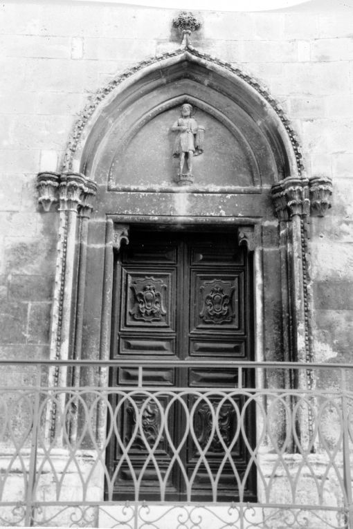 San Giovanni Battista (portale) - produzione pugliese (sec. XV)