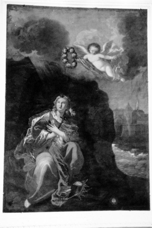Santa Rosalia (dipinto) - produzione pugliese (sec. XVIII)