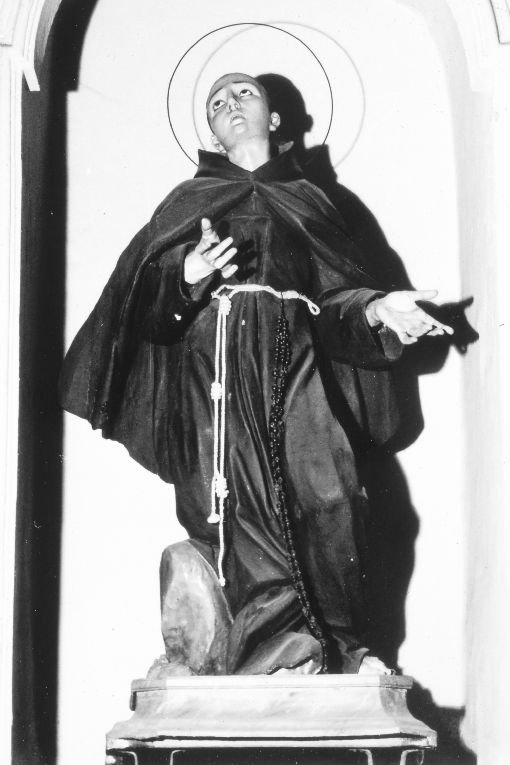 Santo francescano (statua) - produzione salentina (sec. XVIII)