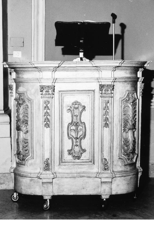 pulpito - produzione pugliese (seconda metà sec. XVIII)