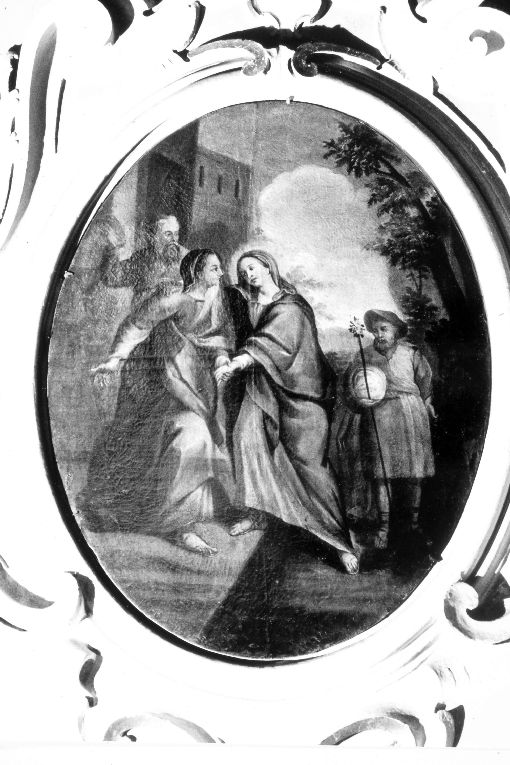 visitazione (dipinto, elemento d'insieme) di fra' Giacomo da San Vito (sec. XVII)