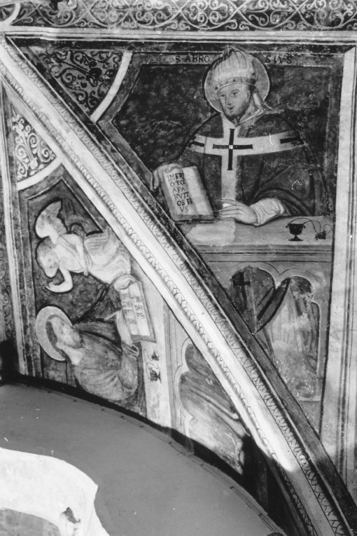 Sant'Ambrogio (dipinto) - ambito pugliese (secc. XV/ XVI)