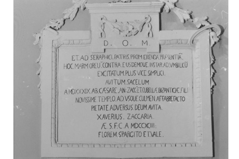 lapide - produzione pugliese (sec. XIX)