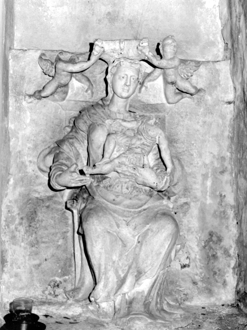 Madonna con Bambino (statua) - produzione salentina (sec. XVI)