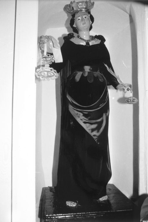 Santa Lucia (statua) - produzione salentina (secc. XIX/ XX)