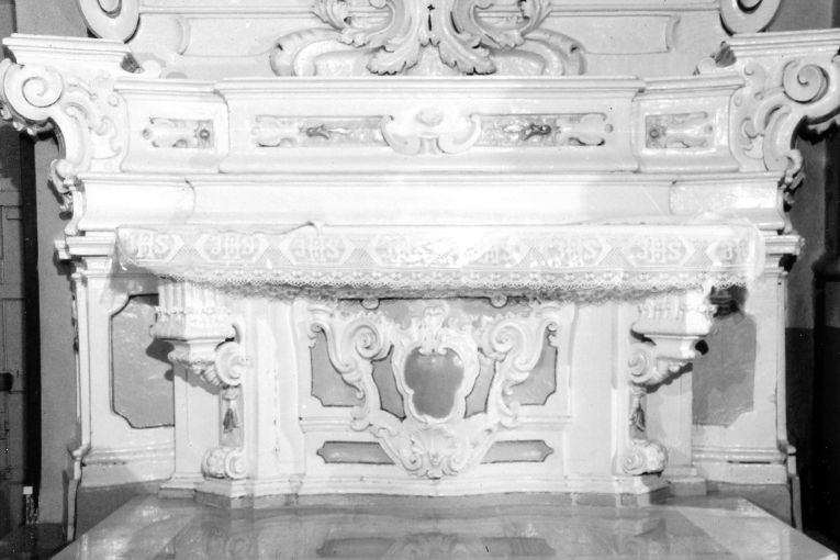 San Martino (altare) - produzione salentina (sec. XVIII)