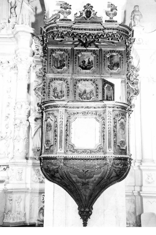 pulpito - produzione salentina (sec. XVIII)