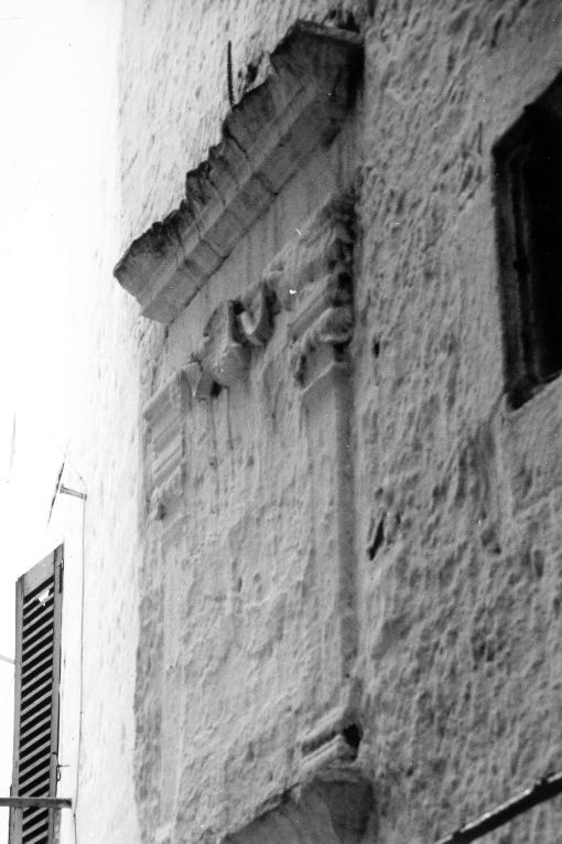 mostra di finestra - produzione salentina (sec. XVII)