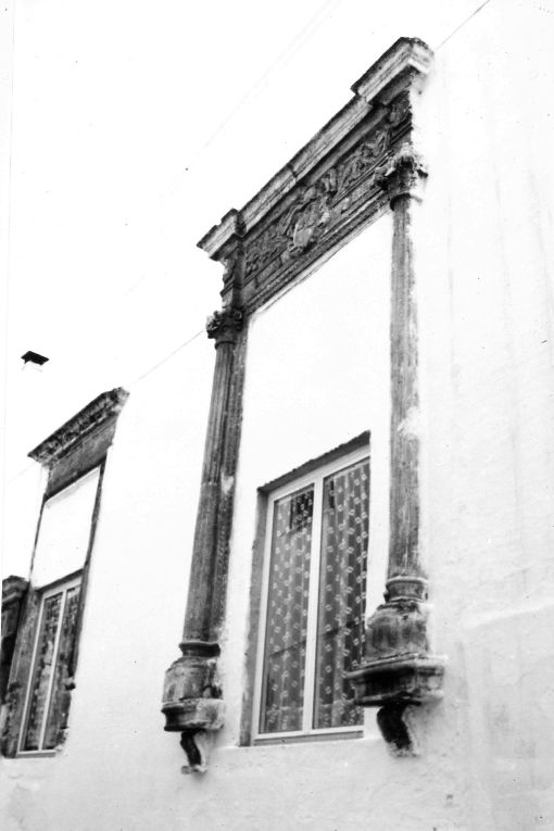 mostra di finestra - produzione salentina (sec. XVI)