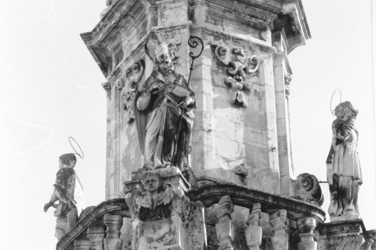 San Biagio (statua) di Greco Giuseppe (sec. XVIII)