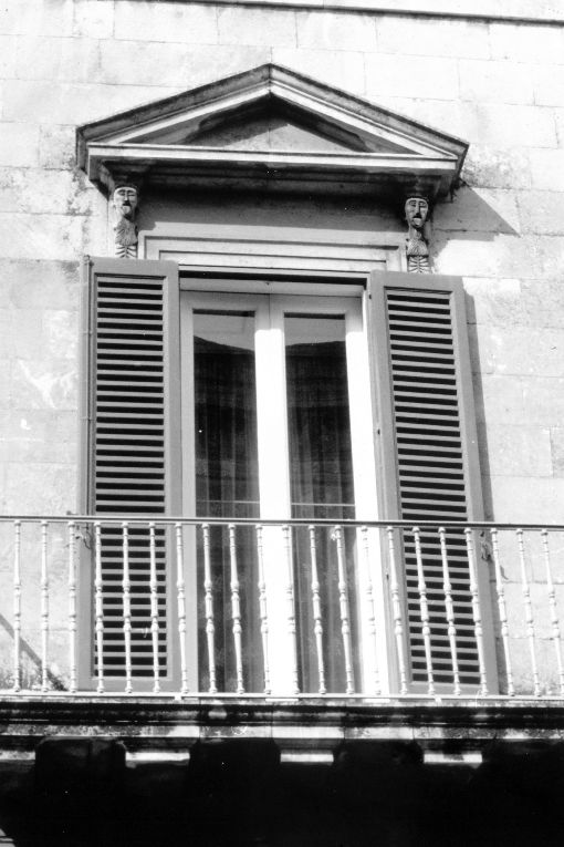 mostra di finestra - produzione salentina (sec. XIX)