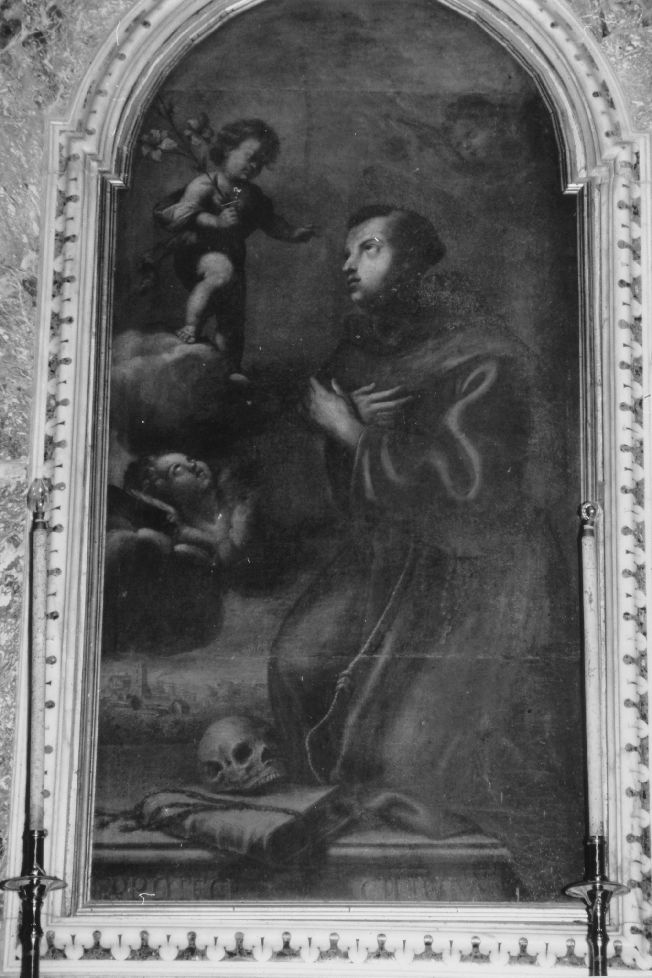 Sant'Antonio da Padova (dipinto) - produzione pugliese (seconda metà sec. XVIII)