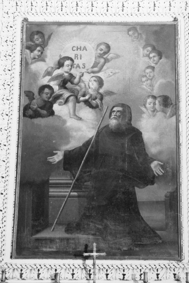 San Francesco di Paola (dipinto) - produzione pugliese (sec. XIX)