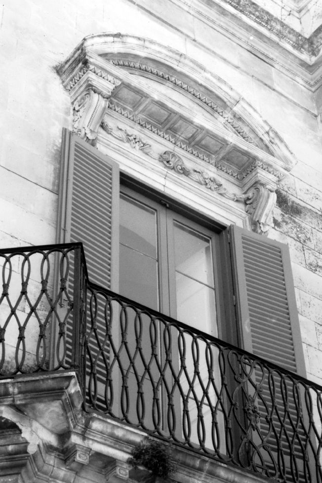 mostra di finestra - produzione salentina (sec. XIX)