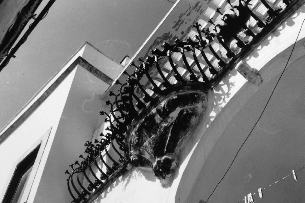 ringhiera di balcone - produzione salentina (sec. XVIII)