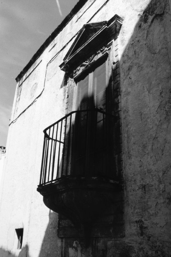 mostra di finestra - produzione salentina (seconda metà sec. XVIII)