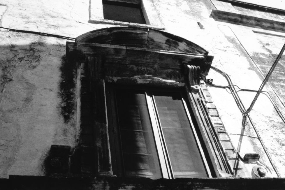 mostra di finestra - produzione salentina (seconda metà sec. XVIII)