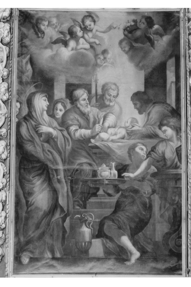 circoncisione di Gesù Bambino (dipinto) - ambito pugliese (ultimo quarto sec. XVIII)