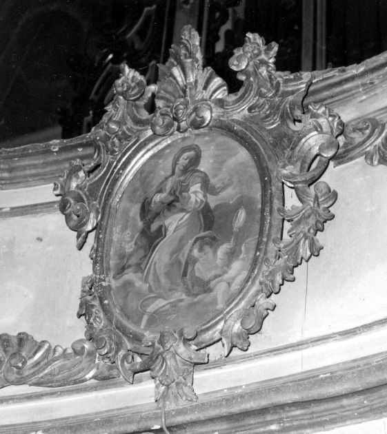 Madonna Immacolata e angeli (dipinto) di Porta Nicola (attribuito) (terzo quarto sec. XVIII)