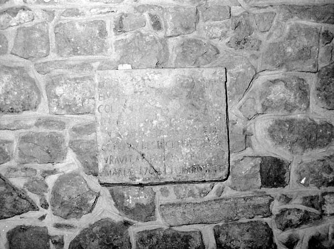 lapide - bottega pugliese (sec. XVIII)