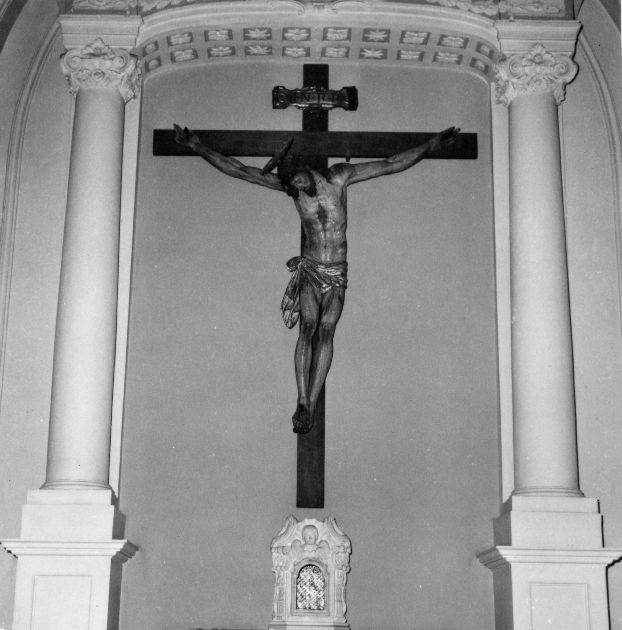 Cristo crocifisso (scultura) - bottega napoletana (fine sec. XVIII)