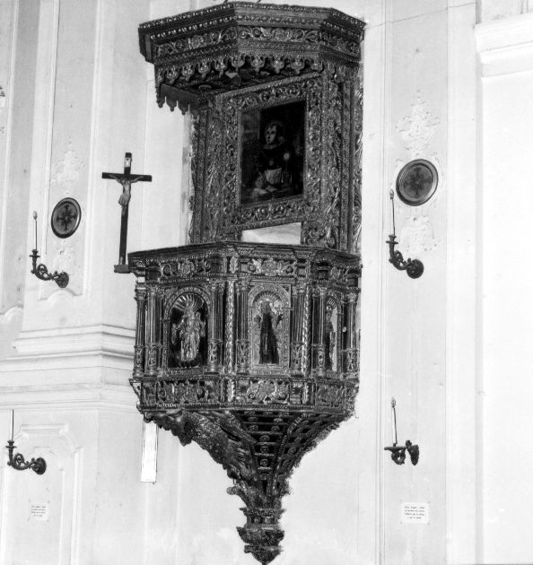 pulpito - produzione pugliese (metà sec. XVII)