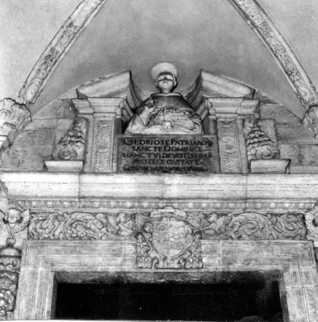 San Domenico (fastigio) - produzione pugliese (sec. XVII)