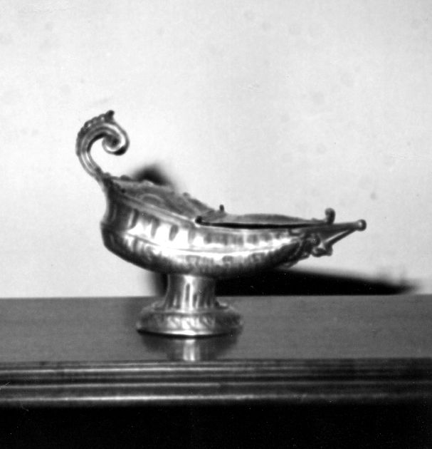 navicella portaincenso - bottega napoletana (ultimo quarto sec. XIX)