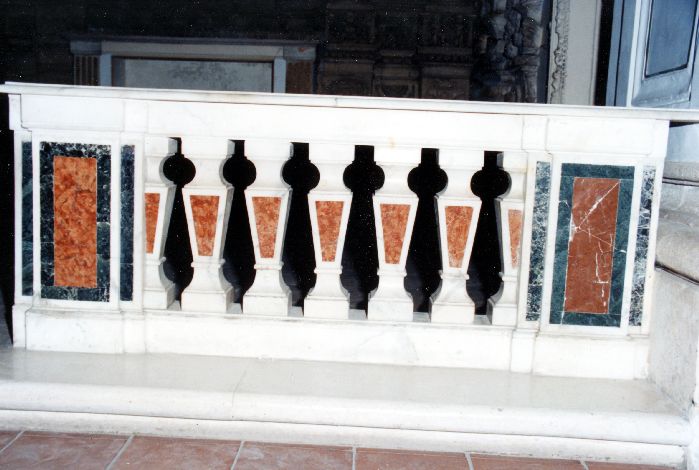 balaustrata - ambito pugliese (prima metà sec. XIX)