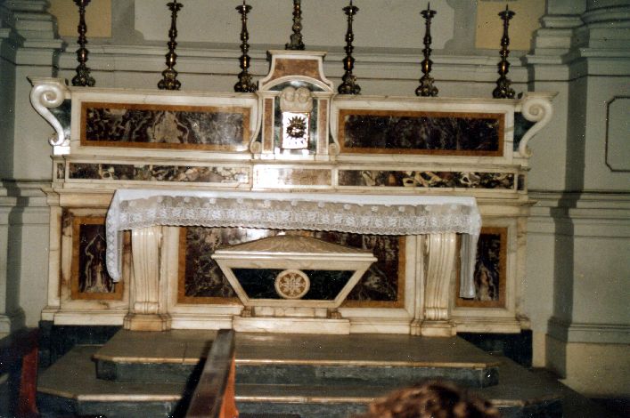 altare - ambito pugliese (sec. XIX)