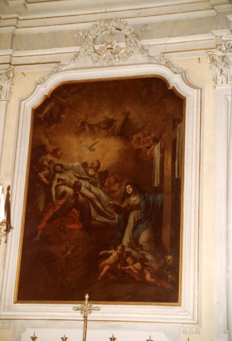 Madonna Addolorata (dipinto) di Fischetti Fedele (sec. XVIII)