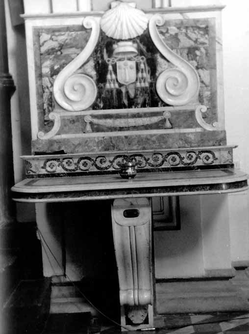 mensola - ambito napoletano (sec. XIX)