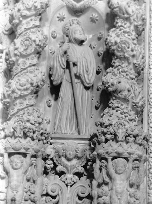 San Francesco di Paola (statua) - bottega salentina (sec. XVII)