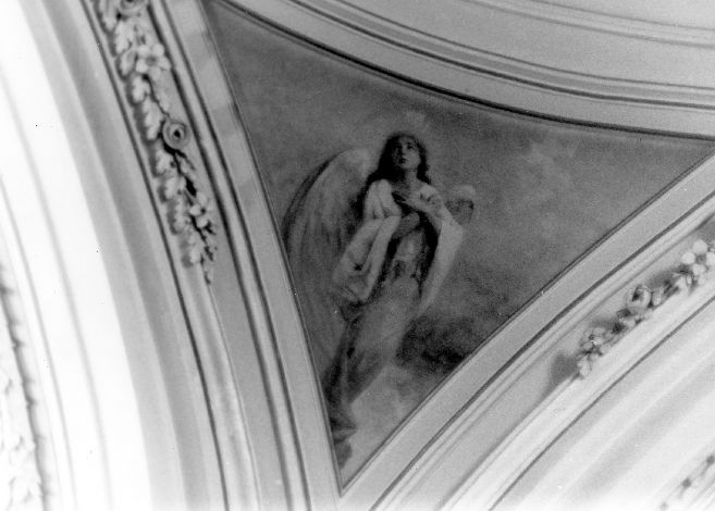 Stella matutina, angelo (dipinto) di Romano Michele (sec. XIX)