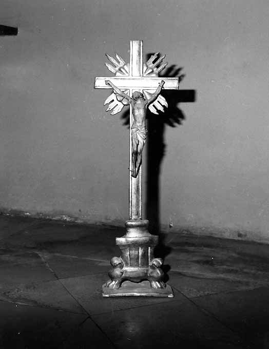 Cristo crocifisso (croce d'altare) - bottega salentina (sec. XVIII)